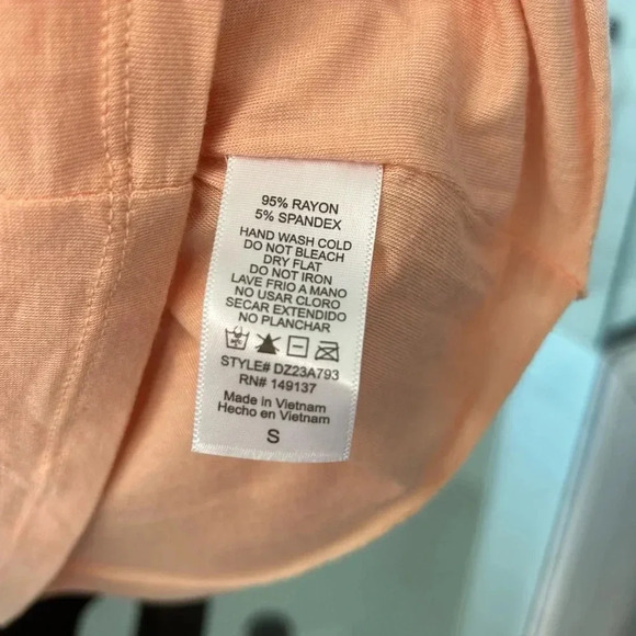 Double zero peach tank - Picture 5 of 5